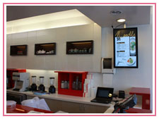 Restaurant Digital Menu Boards Promotion Posters