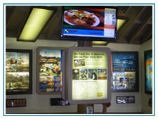 Retail In-Store Marketing Communication eBoard Signage