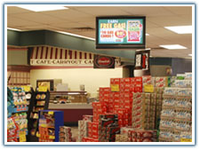 Supermarket In-Store Marketing Sign